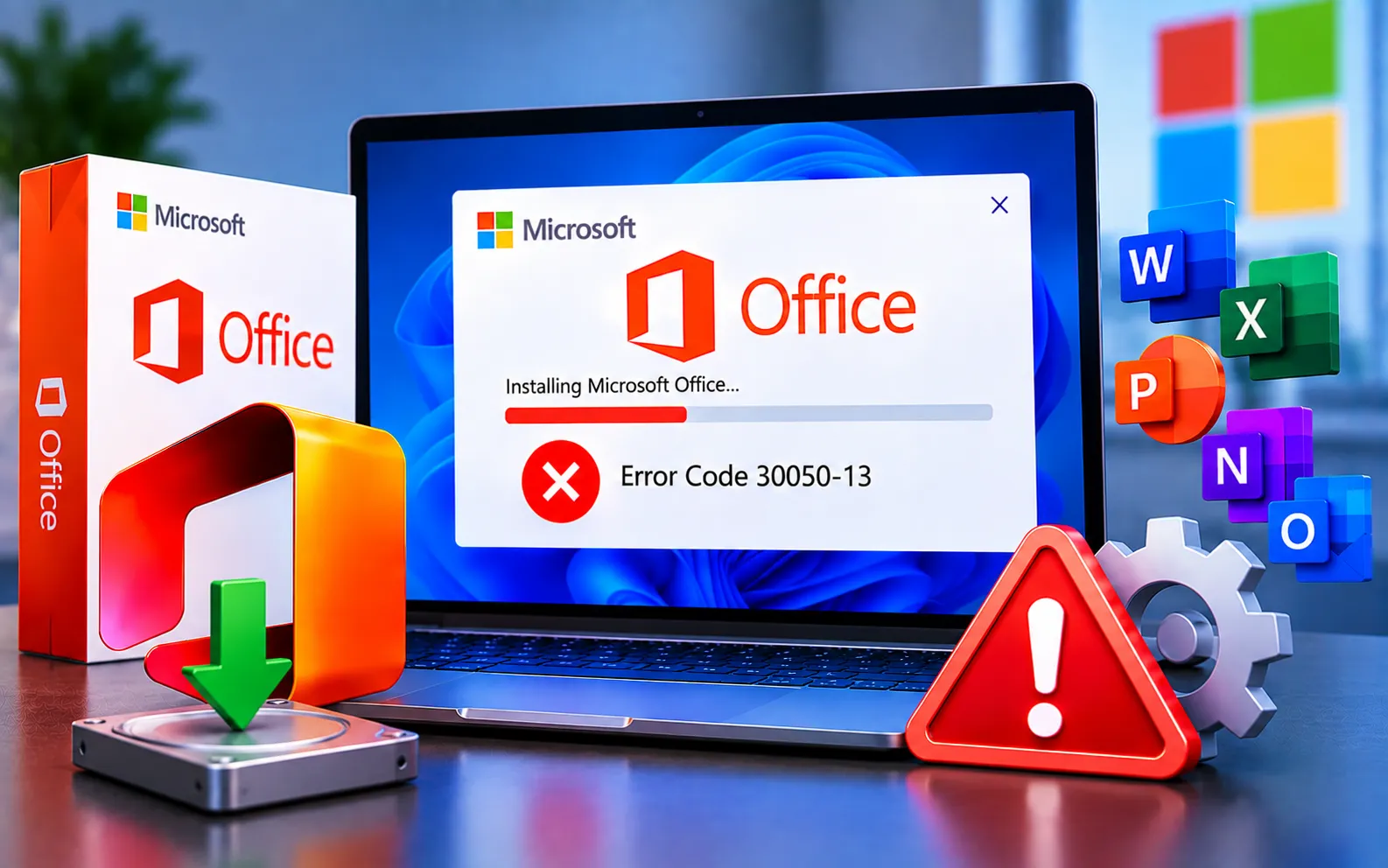Microsoft Office Error Code 30050-13 fix